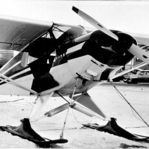 L2500A:  L2500A Straight Ski for Piper/Cessna 170